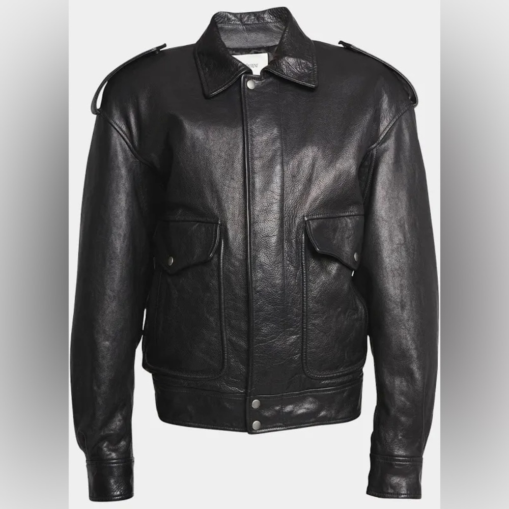 Saint Laurent Oversized Flight Jacket
